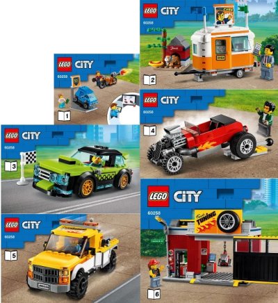 LEGO onderdeel Tuning Workshop (60258-1)