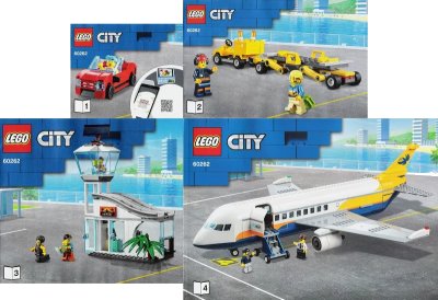 LEGO onderdeel Passenger Airplane (60262-1)