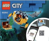 LEGO part Ocean Mini-Submarine 60263-1