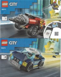 LEGO part Elite Police Driller Chase 60273-1