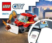 LEGO part Fire Hazard Truck 60279-1