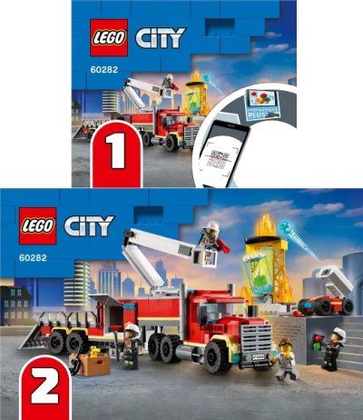 LEGO onderdeel Fire Command Unit (60282-1)