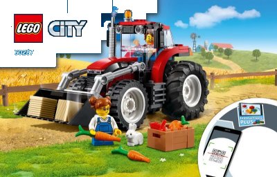 LEGO onderdeel Tractor (60287-1)