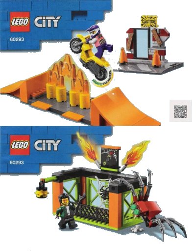 LEGO onderdeel Stunt Park (60293-1)