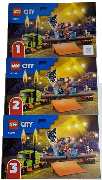 LEGO onderdeel Stunt Show Truck (60294-1)