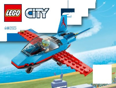LEGO onderdeel Stunt Plane (60323-1)
