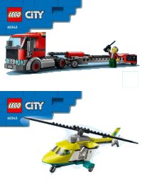 LEGO part Rescue Helicopter Transport 60343-1
