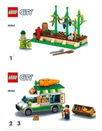 LEGO part Farmers Market Van 60345-1
