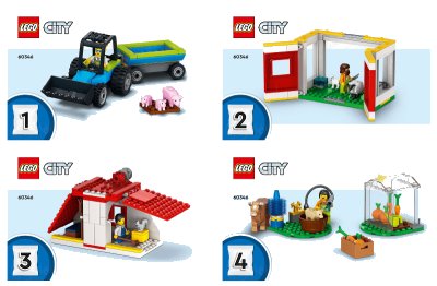 LEGO part Barn & Farm Animals (60346-1)