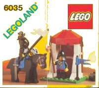 LEGO part Castle Guard 6035-1