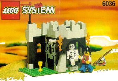 LEGO onderdeel Skeleton Surprise (6036-1)
