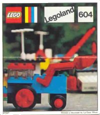 LEGO part Excavator 604-2