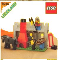 LEGO part Blacksmith Shop 6040-1