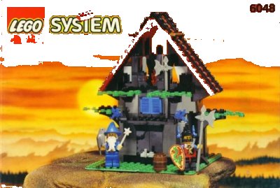 LEGO onderdeel Majisto's Magical Workshop (6048-1)