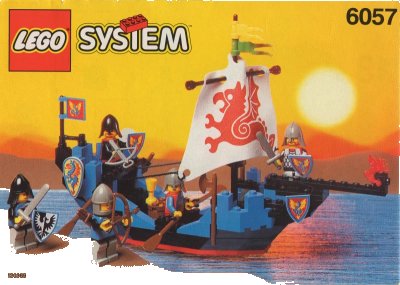 LEGO onderdeel Sea Serpent (6057-1)