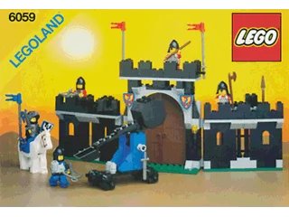 LEGO onderdeel Knight's Stronghold (6059-1)