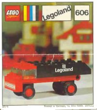 LEGO part Tipper Lorry 606-2