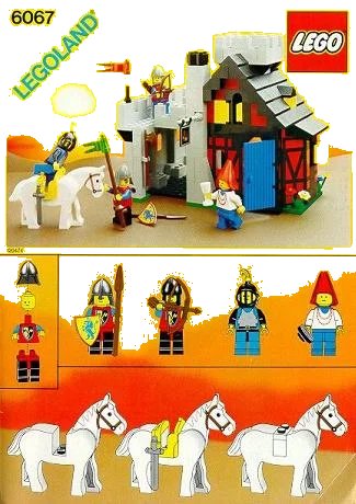 LEGO onderdeel Guarded Inn (6067-1)