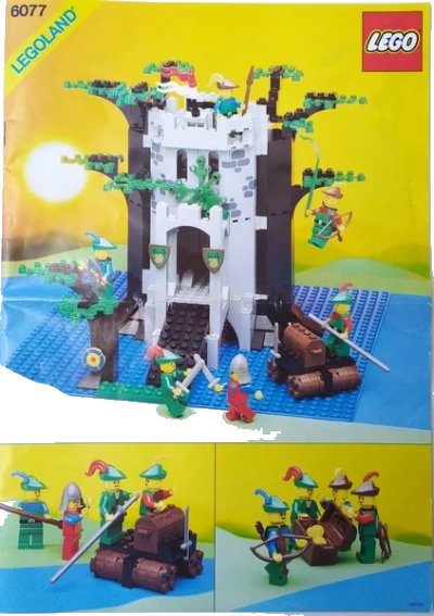 LEGO onderdeel Forestmen's River Fortress (6077-2)
