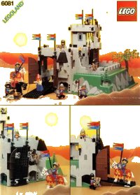 LEGO part King's Mountain Fortress 6081-1