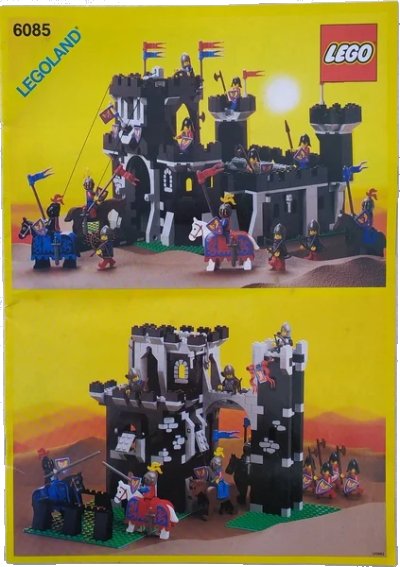 LEGO onderdeel Black Monarch's Castle (6085-1)