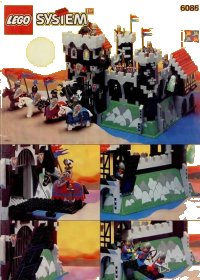 LEGO part Black Knight's Castle 6086-1