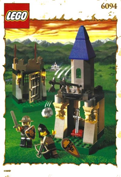 LEGO onderdeel Guarded Treasury (6094-1)