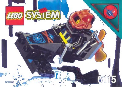 LEGO onderdeel Shark Scout (6115-1)