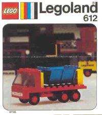 LEGO part Tipper Truck 612-1