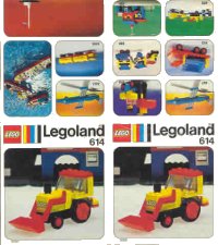 LEGO part Excavator 614-1