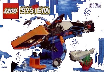 LEGO onderdeel Deep Sea Predator (6155-1)