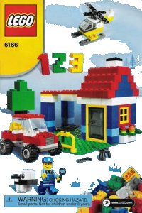 LEGO part Large Brick Box 6166-1