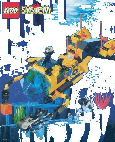 LEGO onderdeel Crystal Explorer Sub (6175-1)