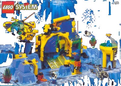 LEGO onderdeel Neptune Discovery Lab (6195-1)