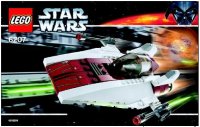 LEGO part A-wing Fighter 6207-1