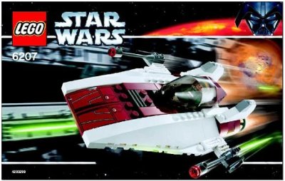 LEGO onderdeel A-wing Fighter (6207-1)