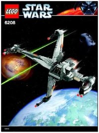 LEGO part B-wing Fighter 6208-1