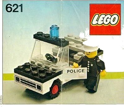 LEGO onderdeel Police Car (621-1)
