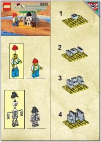 LEGO part Skeleton Crew 6232-1