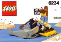 LEGO onderdeel Renegade's Raft 6234-1