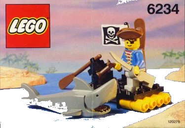LEGO onderdeel Renegade's Raft (6234-1)