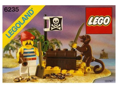 LEGO onderdeel Buried Treasure (6235-1)