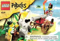 LEGO part Cannon Battle 6239-1