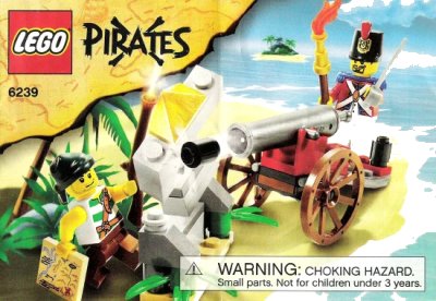 LEGO onderdeel Cannon Battle (6239-1)