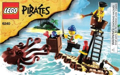 LEGO onderdeel Kraken Attackin' (6240-1)