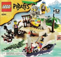 LEGO part Loot Island 6241-1
