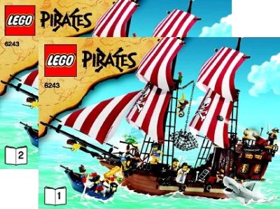 LEGO onderdeel Brickbeard's Bounty (6243-1)