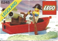 LEGO onderdeel Harbor Sentry 6245-1