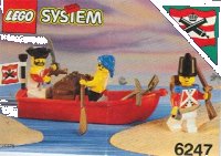 LEGO onderdeel Bounty Boat 6247-1