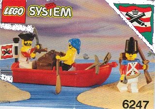 LEGO onderdeel Bounty Boat (6247-1)